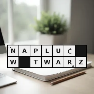 Hasło krzyżówkowe osądzić kogoś będąc wobec niego dosadnym okrutnym zrobić to jawnie - napluć w twarz – rozwiązanie, synonimy, podpowiedzi i definicje krzyżówkowe